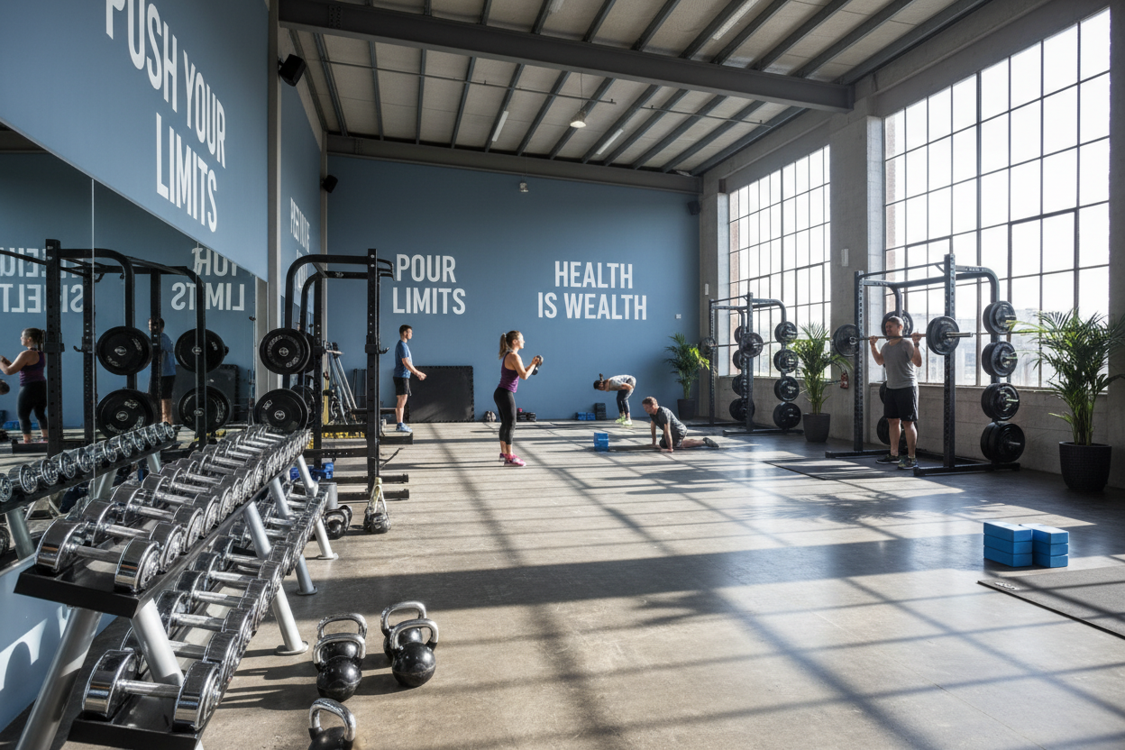 sports gym and fitness